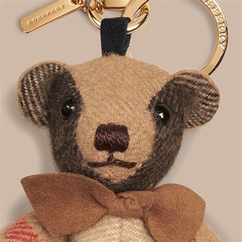 burberry teddy bear bag charm|thomas bear charm burberry check.